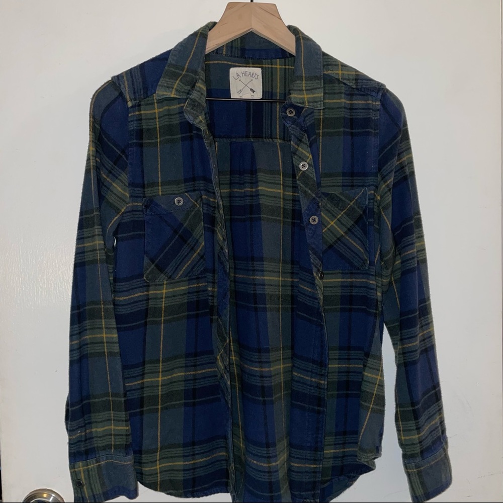 button down flannel